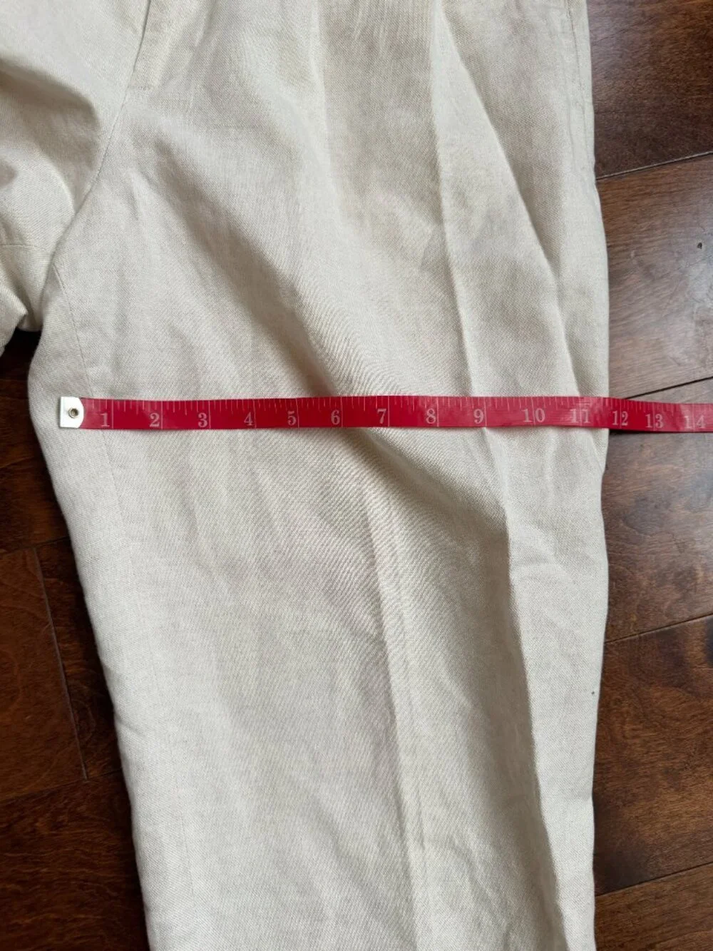 Slates by Levi Strauss & Co. Business Pants Size 32x30, Cream Linen